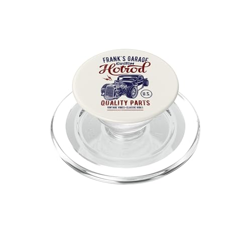 PopSockets PopGrip para MagSafe de Frank's Hotrod Garage un acabado premium de auto clásico