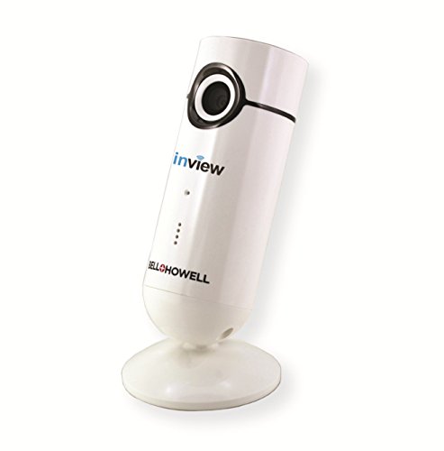 Bell+Howell InView HD H.264 Wall Mountable Wi-Fi IP Camera with Cloud Recording, 10x