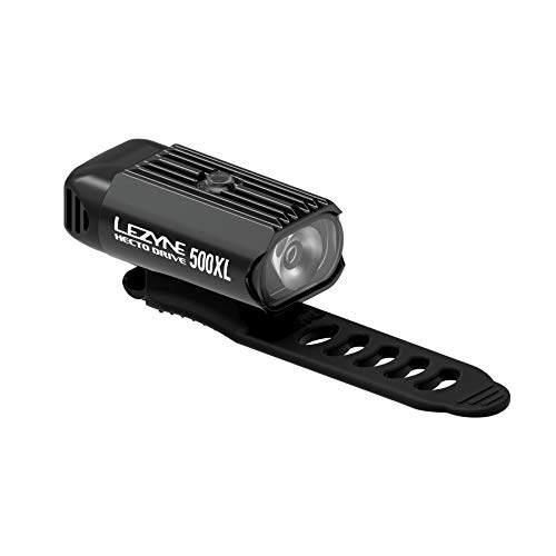 LEZYNE Hecto 500 XL/Strip Eclairage vélo/VTT LED Rechargeable USB Mixte Adulte, Black, FR Unique (Taille Fabricant : t.One sizeque) - Image 3