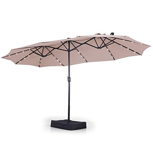 Best Extra Large Patio Umbrellas In 2023 Beat The Heat Garden Go Time