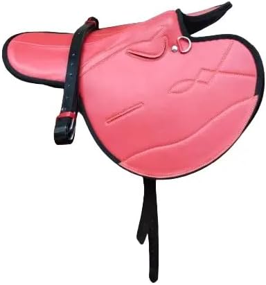 Handmade Synthetic Exercise Racing Horse Saddles Size 15" to 18" inches Seat -ASN01