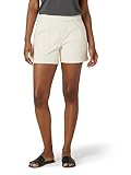 Lee Women's Ultra Lux High-Rise Pull-On Utility Short, Whitecap Gray, 14