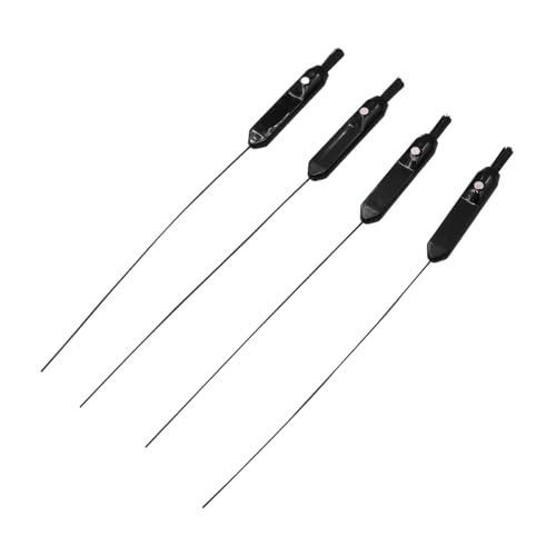 Ieron 4 Pezzi spazzole per Pulizia Amplificatore Acustico detergente per sfiato Auricolare e spazzole per Pulizia Kit di Pulizia Multifunzionale per apparecchi acustici per Tubi sonori