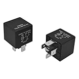 SWQS 2 PCS P6STD FOAB-14B192-AA Automotive Relays, 12V 5 Pin Fuel Pump Starter Relays for Ford F-150, Explorer, Expedition, Transit, Ensure Stable Operation of Automotive Electrical Systems