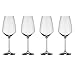 Produktbild vivo by Villeroy und Boch Group - Voice Basic Weißweinglas-Set, 4-tlg., 356 ml, Kristallglas, spülmaschinengeeignet