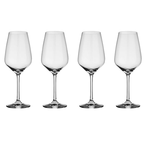 Villeroy & Boch Group Voice Copa Vino Blanco Juego De 4 Claro, Apto Para Lavavajillas, Juego Copas De Vino, Set Copas...