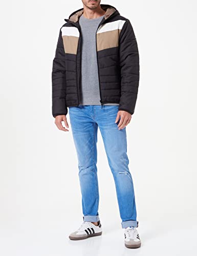 BLEND 20712467 Giacca Trapuntata, 194007_Nero, XL