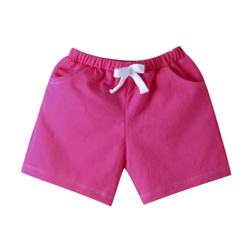 Toddler Boys Beach Drwstring Shorts Solid Pull on Elastic Waist Athletic Gym Short Pants Kids Woman Athletic Shorts