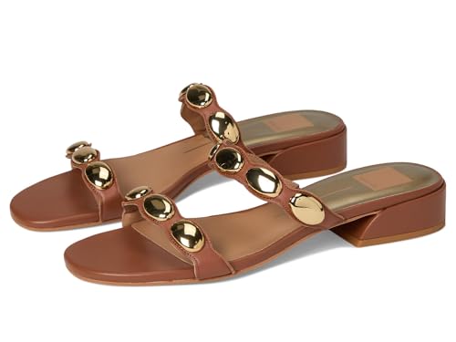 Dolce Vita Women's Fresco Sandal, Cognac, 7.5
