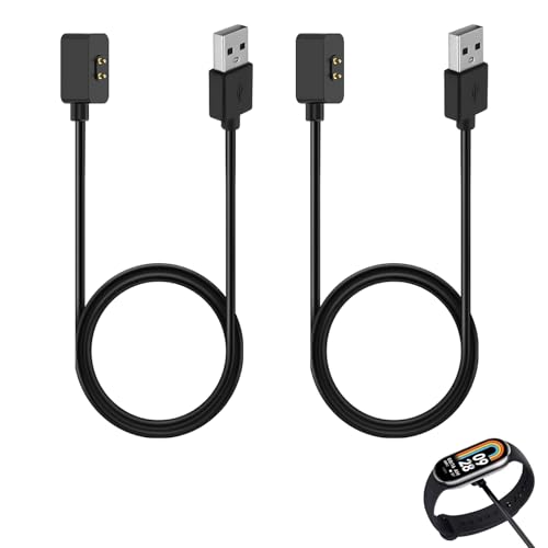 Cargador Magnético USB Compatible con Band 9, Xiaomi Band 8 Pro/Active, Redmi Watch 4/3, con Cable de Carga de 100 cm, Seguro y Estable para Dispositivos Xiaomi
