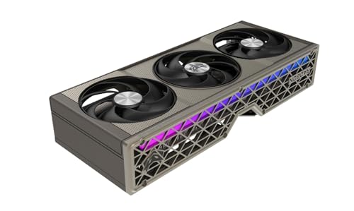 Image of Nitro+ AMD Radeon RX 9060 XT OC 16GB GDDR6 GPU - AMD RDNA 4 PCIe 4.0 Video Card, HDMI, DisplayPort, Triple Fan Cooling, 16GB GDDR6 OC Edition