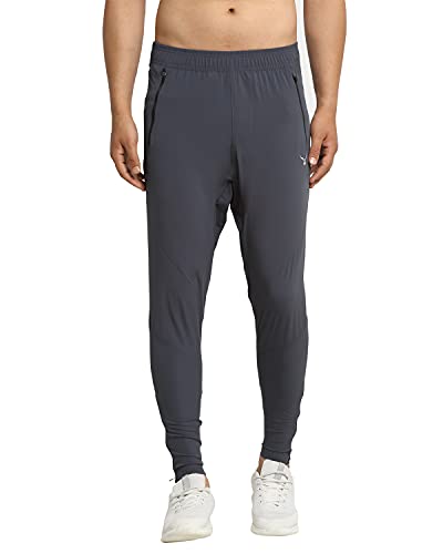 Image of Invincible Men's Athleisure Gym Wear Running Workout Training Fitted Track Pants