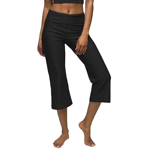 prAna Women's Jara Capri, Black, X-Small Cover