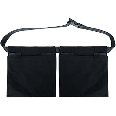 Mastectomy Drainage Pockets Belt, for Breast Cancer Surgery Reconstruction Post-Mastectomy Drain Bulbs Holder - Black Cover