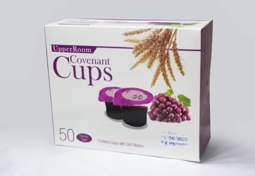 50 Holy Communion Wafer And Wine Fellowship Cup