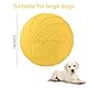 Butyeak Frisbee Hund, Hundefrisbee, Hunde Frisbee, 22 cm Frisbee Scheibe, Bodentarget Hund, Hundespielzeug Frisbee Ring, Target Hundetraining, Dog Spiel Ballwerfer, Hunde Wurfspielzeug, Gelb