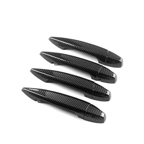 �����ԕ��i Compatible With For G30 For G20 For F30 �Ԃ̃h�A�n���h���J�o�[ �X�e�b�J�[ �g���� �����ԊO�����i �n���h���ی�A�N�Z�T���[ �n���h���V�F��(Carbon Fiber A)