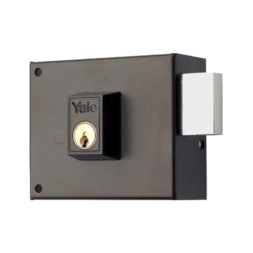 AZBE 3010075 Cerradura 124-A/HP/12/ Derecha, Hierro Pintado, Entrada 60 mm