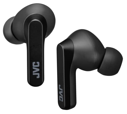 JVC HA-A9T-B(Black) True Wireless Headphones with Touch Sensor Operation, Single Ear use, IPX5, Bluetooth 5.1, Long Battery Life (up to 30 Hours)