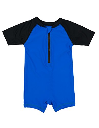 Image of Leveret Baby Boys Girls One Piece Rashguard UPF 50+ (Size 3-24 Months)