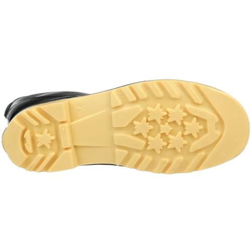 Tingley StormTracks 11714 Youth Rain Boot, 07, Black/Tan2