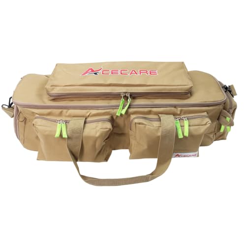 Acecare Bolsa de transporte PCP Air Tank com bolsas tamanho grande com zíper mochila para tanque de paintball 6,8L/9L/12L