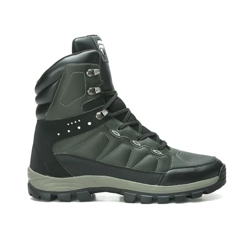 Image of STORM Men's High-Top Comfort Stylish Fashion Hiking Trekking Outdoor Biker Sporty Ankle Boots