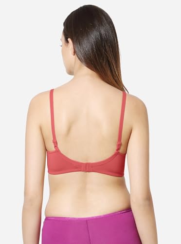 Image of VSTAR Justina Full Support Bra with Double Layered Cups, Moulded Cup Bra for Regular use, Side Shaper Panels for Bust Lift