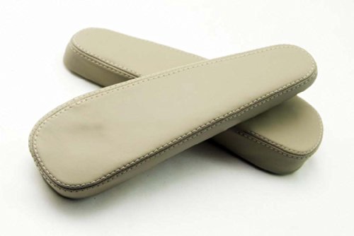 DSV Fits 1999-2002 Lexus RX 300 330 Real Tan Leather Seat Armrest Covers (Leather Part Only)