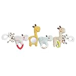 Fehn Kinderwagenkette Baby Mobile Loopy & Lotta – Babymobile Kette mit süßen Anhänger Figuren - Babyspielzeug zum flexiblen Aufhängen - Kinderwagen Spielzeug für Babys und Kleinkinder ab 0+ Monaten