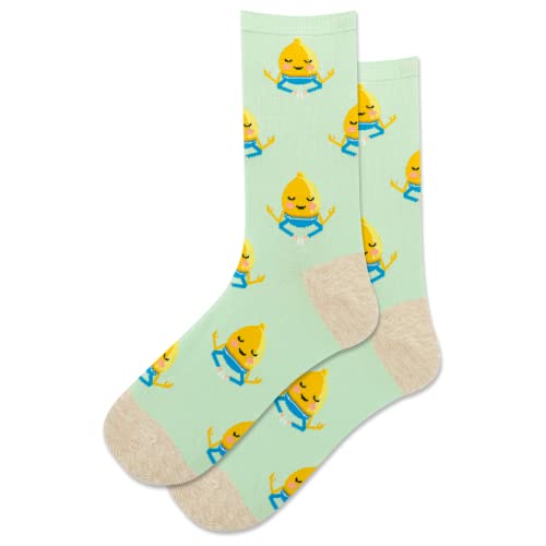 Image of Hot Sox Women's Novelty Geometric Pattern Crew