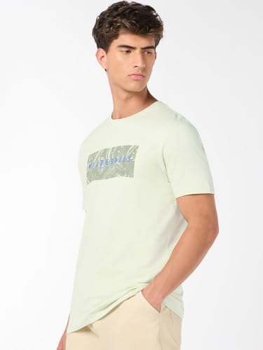 Image of Bewakoof Men's Printed Cotton T-Shirt
