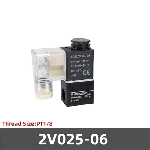 Electrovanne 2V025-06 DC24V pour contrôle pneumatique - 3