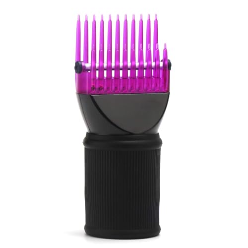Segbeauty Embouts Peignes de Sèche-cheveux, Concentrateur de Cheveux de Brosse à Bec Attachments, Coiffure Salon Outil de Style pour Naturels, Fins,...