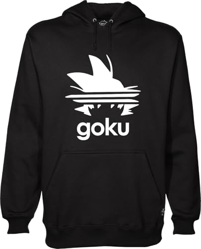 MAGLIERIA CONFORTI Felpa di Goku con Cappuccio Vegeta Super Sayan