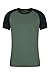 Mountain Warehouse Camiseta para Hombres Endurance - Transpirable, de protección Solar UPF30, Camiseta Ligera y cómoda, Cuidado fácil Verde XS