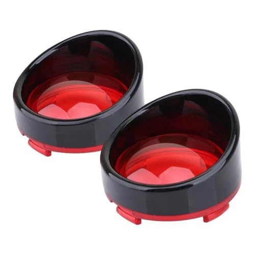 Feu arrière moto cache-lentille clignotants ABS pour Custom Touring et Sportster
