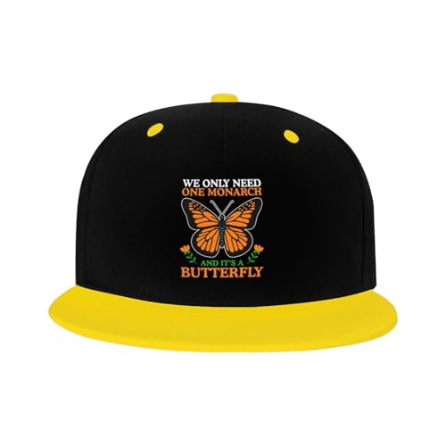 We Only Need One Monarch Butterfly Toddler Hat Sun Protection Baby Boy Kids Baseball Cap