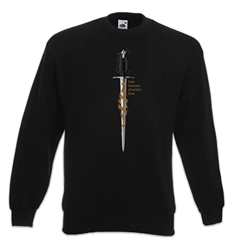 Pull Mastering The Longsword sweat à capuche médiéval Urban Backwoods pour homme