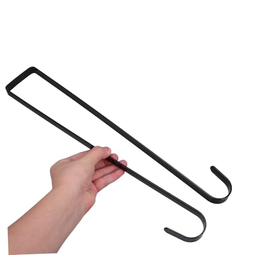 Ganchos de guirnalda doble cara en hierro resistente para una decoración navideña estable 5