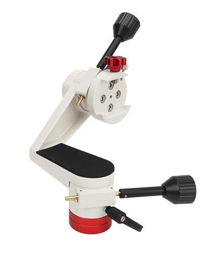 Image of Altazimuth Telescope Mount, 130mm Newtonian Reflector Telescope with Equatorial Mount, 360 Micro Adjustment Knob, Weight Bearing Capacity up to 10kg for Adult Astronomy