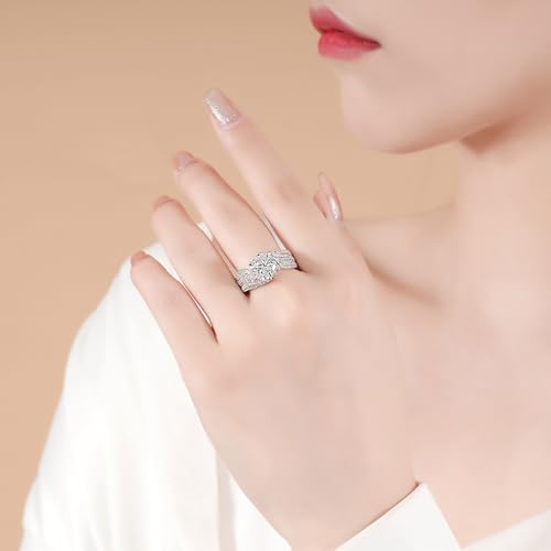 3 Carat Diamond Engagement Ring | Six-Prong Setting, D-Color VVS2 Clarity | Twisted Band Design | Luxurious Statement Piece2