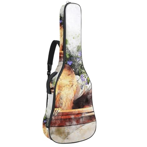 Housse guitare licorne pour aller au cours de musique avec style
