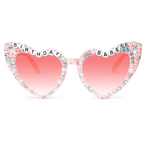 LONAI 'Birthday Queen' Glasses for Women - Party Gifts Accessories Sunglasses for Happy Birthday