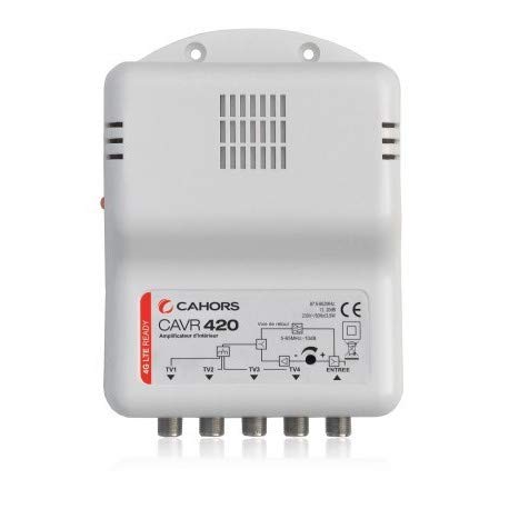AMPLIFICATEUR TV 4 SORTIES CAHORS CAVR 420