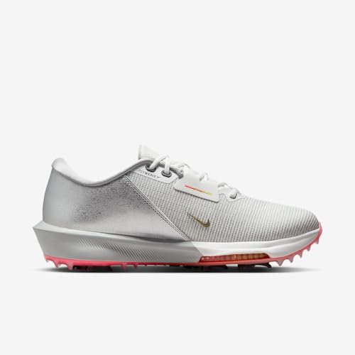 Nike Infinity Tour 2 Golf Shoes (Summit White/Metallic Silver/Iron Grey/Black)3