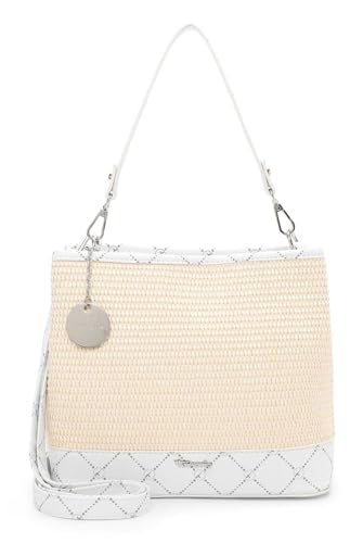 Sac hobo blanc Tamaris Anna : finis les sacs lourds et étroits