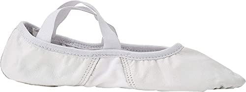 So Danca SuperPro Bryn Adult Leather Split Sole Ballet Shoe SD110L, Medium White 9.0L | Image 5