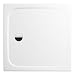 Produktbild Kaldewei Duschwanne Cayonoplan Modell 2258-1 100 x 100 x 1,8 cm, Ablaufloch Ø 9,0 cm, alpinweiß matt mit Secure Plus