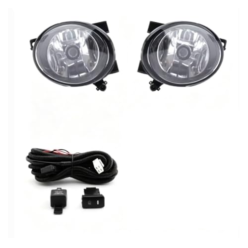 Feu antibrouillard avant de voiture halogène pour VW Caddy Touran Tiguan Jetta MK6